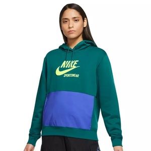 New Nike Heritage Fleece Pullover Hoodie top